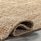 Nuloom Ashli Solid Farmhouse Jute Area Rug 2ft 6in x 12ft CLWA01A-26012 - alternate 3